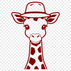 Tall Friends with Spotted Coats A tall African mammal with a long neck and spotted coat.