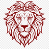 Artistic Lion - For Laser Engraver Project