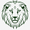 Artistic Lion - DXF For Commercial Use