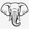 Elephant In SVG For Download, Free Commercial Use