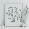 Standing Elephant - PDF