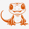 Vibrant Salamander Illustration SVG An SVG design featuring a colorful salamander illustration.