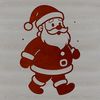 Illustration of a smiling Santa Claus in winter attire.