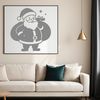 SVG icon of jolly Saint Nicholas in festive attire, suitable for holiday decorations and designs.