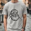 Stunning Father Christmas In SVG & DXF