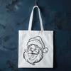 Creative Santa In SVG & PNG