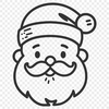 Santa Claus In SVGs - Free Commercial Use License