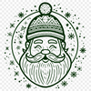 Artistic Santa DXFs - Free Download