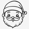 Father Christmas In PDF For Download, Free Commercial Use