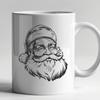 Free Santa Claus In SVG & DXF