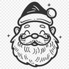 Beautiful Santa Claus Decal