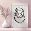 Beautiful Santa Claus Vector Illustration