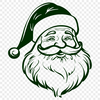 Artistic Santa - Glowforge SVG