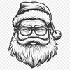 Free Unique Santa Illustration