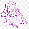 Artistic Santa Claus In PDF And PNG