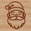 Santa Claus Vector Art A vector illustration of Santa Claus in holiday attire, suitable for Christmas designs and crafts.