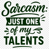 Sarcastic Sayings SVG Clipart A collection of humorous sayings in a bold, vector format.