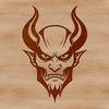 Devil Graphic Clip Art for Design A graphic representation of the devil, suitable for use in various design projects.