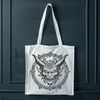 A stylized illustration of the devil, suitable for Halloween decorations or designs.