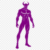 Halloween Devil SVG A stylized representation of the devil, suitable for Halloween decorations and designs.