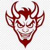 An SVG vector graphic representation of Satan, suitable for various design applications.
