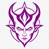Devilish Delight SVG Illustration A detailed illustration of the devil in Halloween-themed attire.