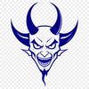 Free SVG Clip Art of Satan A digital illustration of the devil in a dark, gothic style.