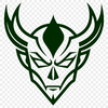 Menacing Memento Illustration An illustration of the devil in a menacing pose, suitable for Halloween decorations or design projects.