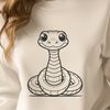 Beautiful Vector Snake Design A sleek serpent with intricate details, perfect for vector art projects.