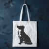 A high-resolution digital illustration of a Shetland sheepdog sitting on its haunches.