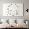 Water-loving mammal SVG illustration A water-dwelling mammal with a distinctive rounded body shape.