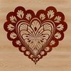 Ocean Treasure Icon A stylized digital illustration of a seashell, perfect for use in graphic design projects or as a template for crafts.