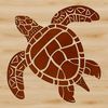 Beautiful Sea Creature Vector Graphics A realistic illustration of a sea turtle swimming in the ocean, suitable for vector design projects.