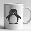 Free Penguin In DXF Format