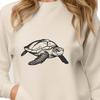 Creative Sea Turtle Vector Drawing