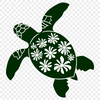 Stunning Sea Turtle Vector Craft File In SVG For Free Download