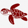 Unique Sea Turtle DXF