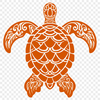 Unique Sea Turtle Stencil