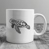 Artistic Sea Turtle In PNG For Free Download