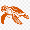 Free Creative Sea Turtle Artwork