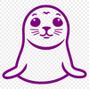 Seal Digital Drawing In SVG, PNG, PDF And DXF File Formats