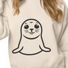 Cute Seal In PDF & PNG