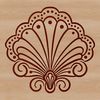 Free Vector Seashell Graphic Seashell illustration in vector format, suitable for various design applications.