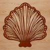Seaside Inspiration Seashell illustration in vector format for designing seaside-themed projects.