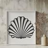 Seashell Vector Image In SVG, PNG, PDF And DXF File Formats