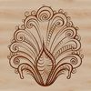 Coastal Inspiration Seashell Clip Art A high-resolution SVG image of a realistic seashell, ideal for commercial use in digital art and web design projects.