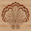 Under the Sea Illustration SVG illustration of a seashell design