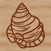 Free Vector Clip Art Seashell Illustration Illustrated seashell design suitable for vector graphics projects and digital crafts.