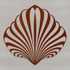 A vector graphic representation of a seashell, ideal for use in digital art projects and crafts.