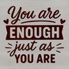 Uplifting Typography Quote Inspirational quote about self worth with bold typography.